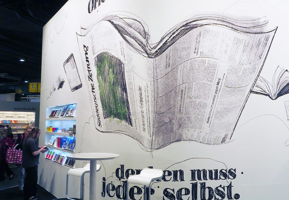 Süddeutsche Zeitung | POINT.Architekten | Buchmesse Ffm 2013