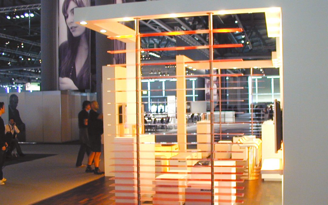 Microsoft | SAP-Messe | Entwurf Grafitecture MA | Wien 2007